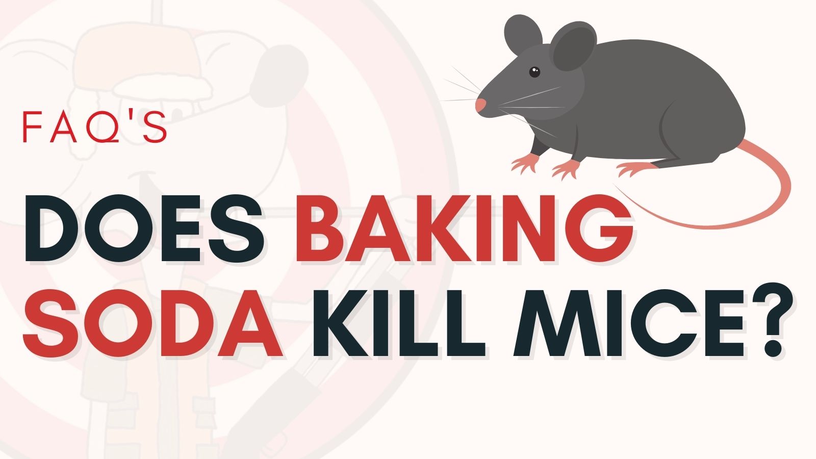 DOES BAKING SODA KILL MICE